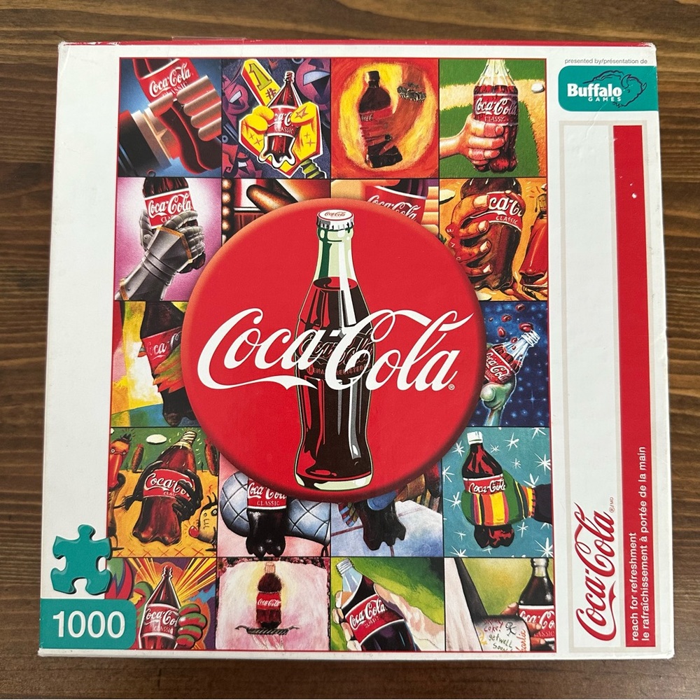 Complete Retro Coke Puzzle - 1000 Piece
